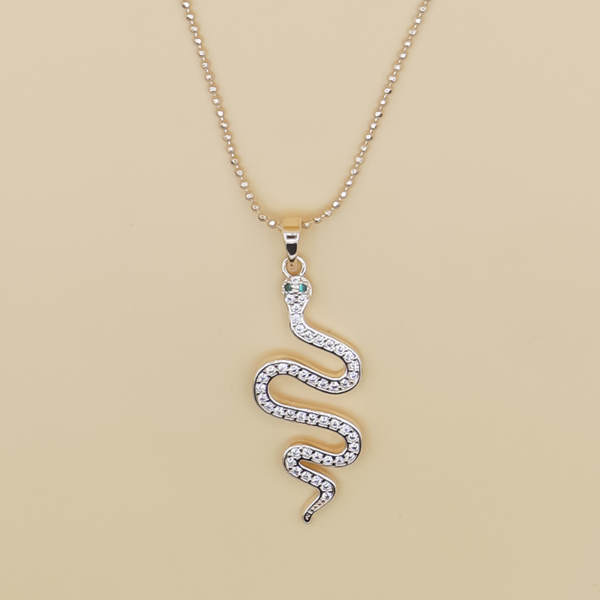 Serpent Elegance Pendant